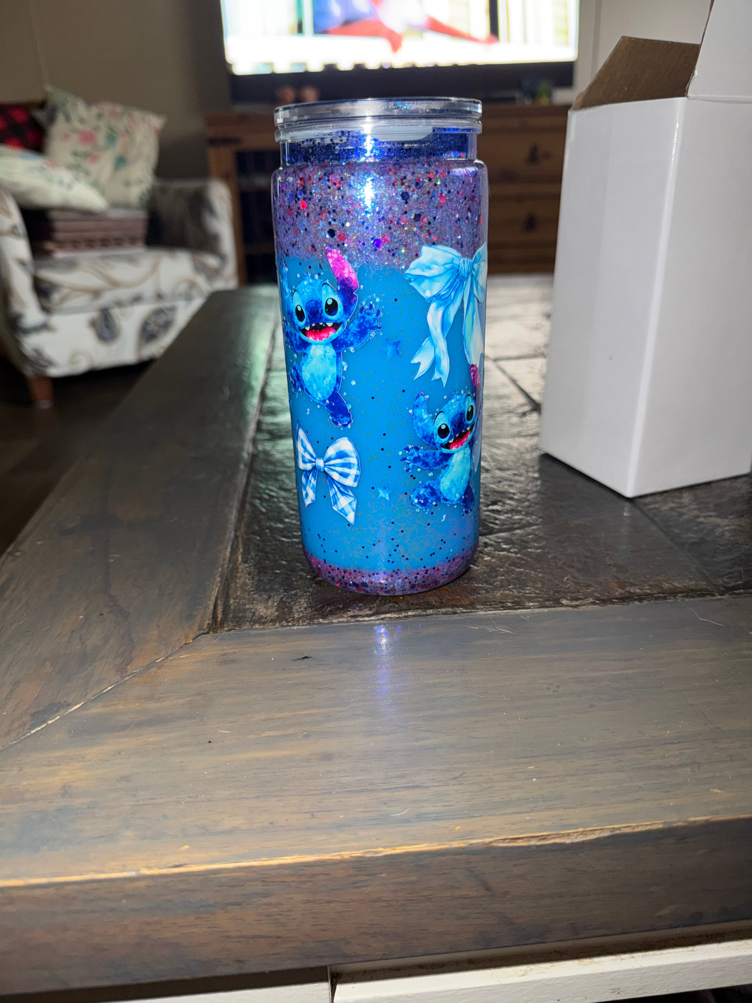Pre-Made 16oz Snow Globe Acrylic