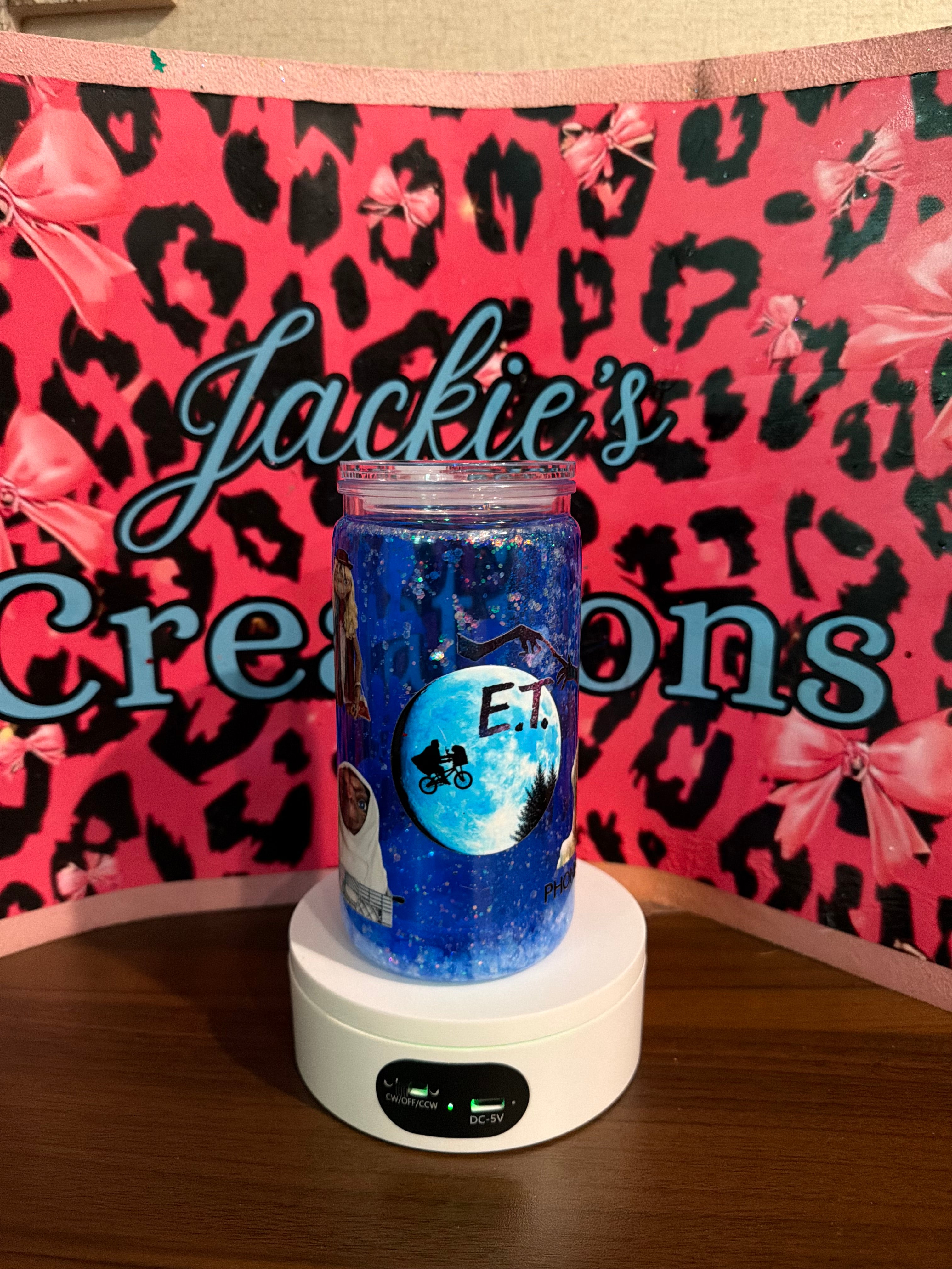 Pre-Made 16oz Snow Globe Acrylic